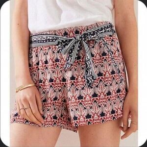 Loft Summer Red, White & Navy Womens/Juniors Short Shorts Size 6